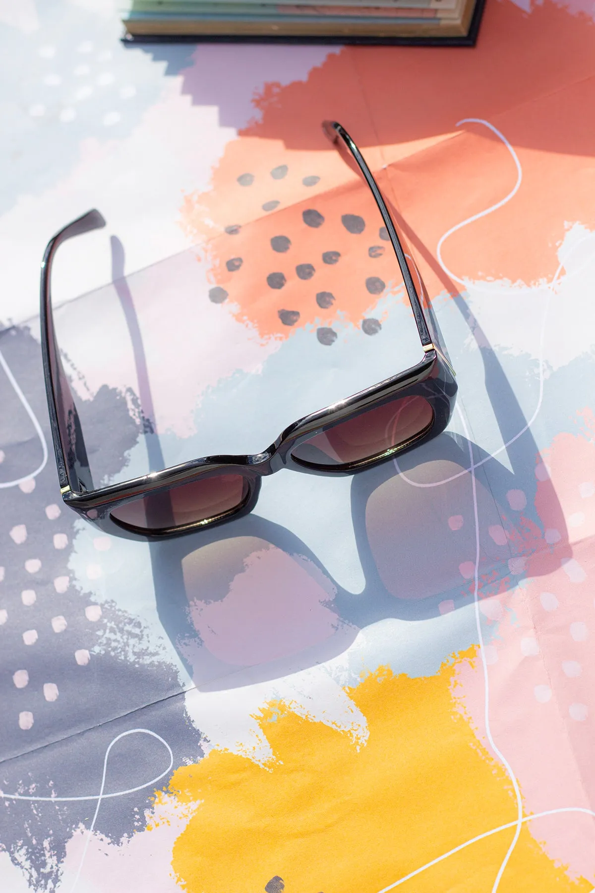 Chunky Angled Square Sunglasses