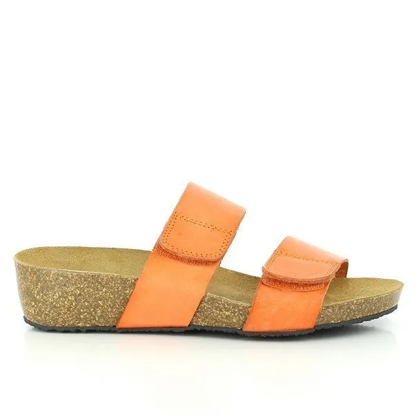 Plakton 243001 Orange Low Heels Wedges